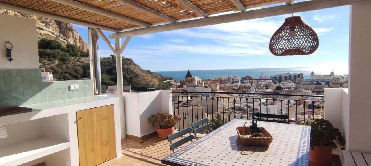 Casa Lucia The Most Beautiful Views Sea And City Villa Alicante Exterior photo