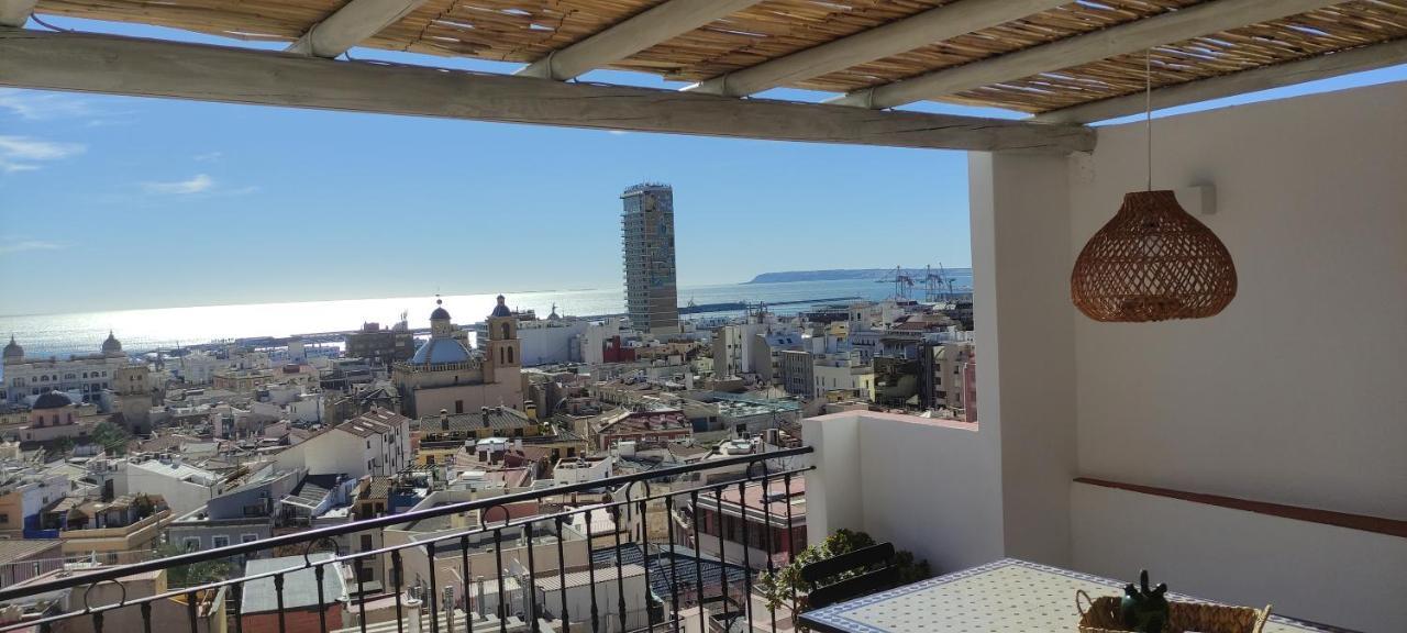 Casa Lucia The Most Beautiful Views Sea And City Villa Alicante Exterior photo