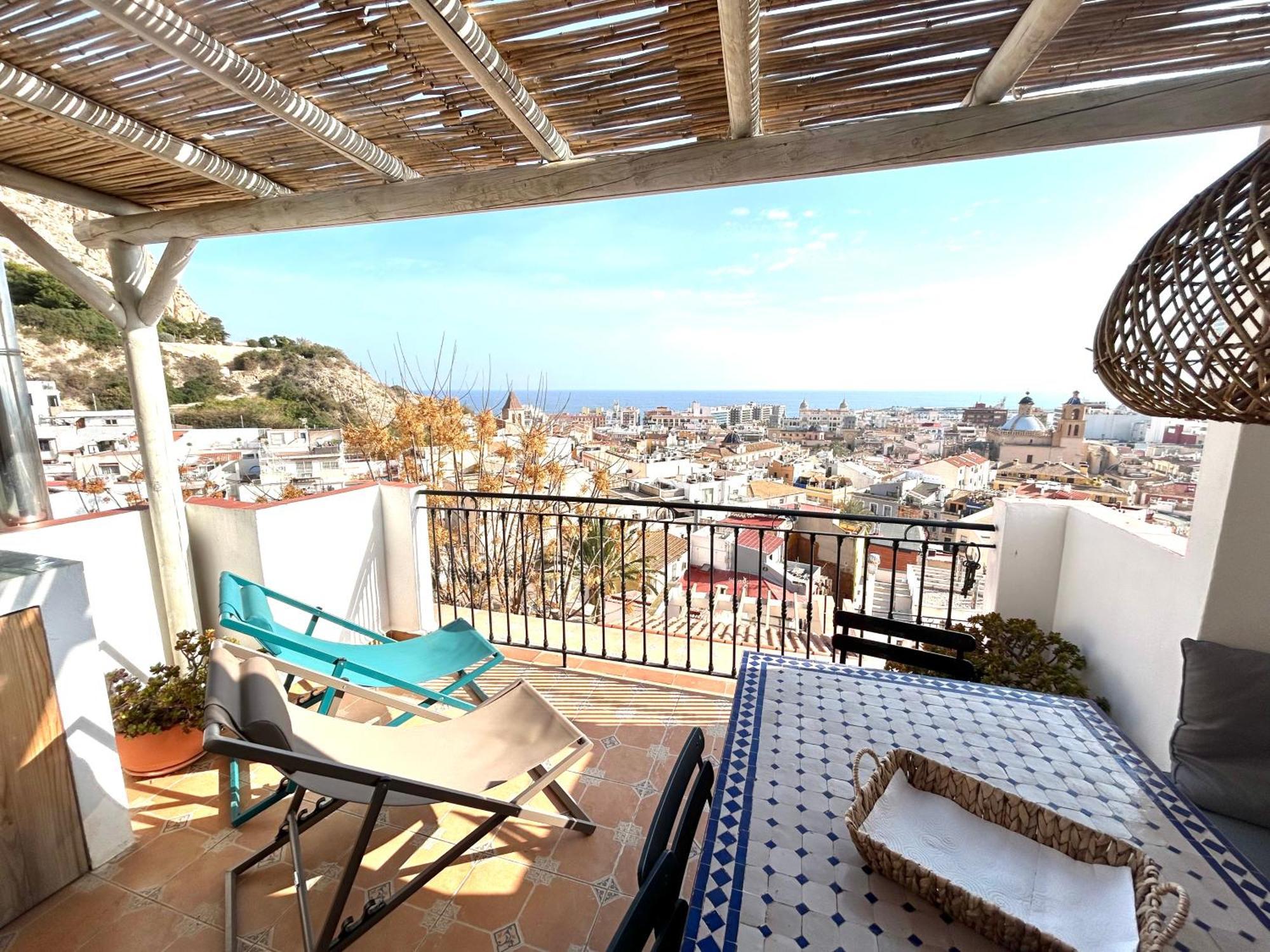 Casa Lucia The Most Beautiful Views Sea And City Villa Alicante Exterior photo